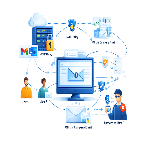 Email Integration - SMTP Relay AccountGST