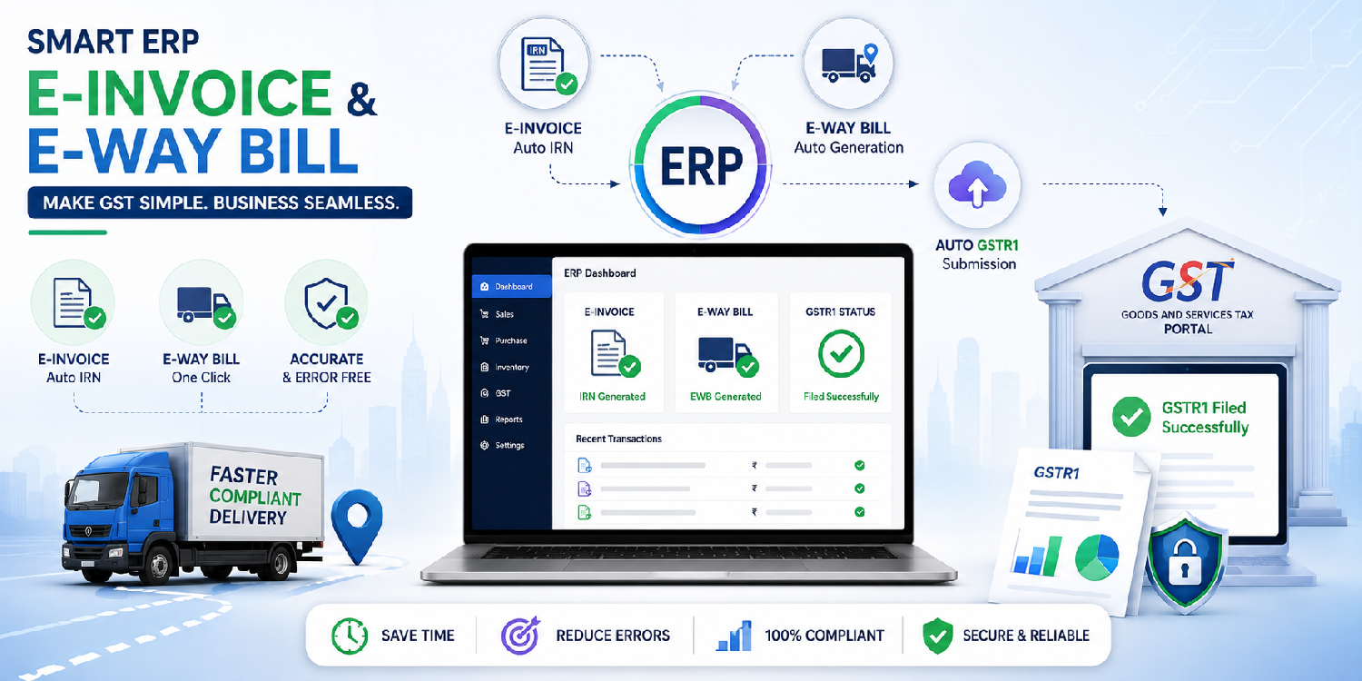 E-Way Bill And E-Invoice Integration AccountGST
